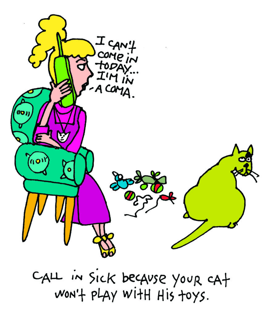 Image source: Women Who Still Love Cats Too Much / hcibooks.com