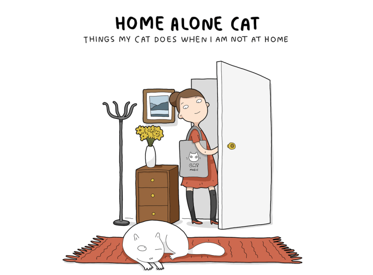 Ever Wonder What Your Cat Does While You're Not At Home? Here Are Some ...