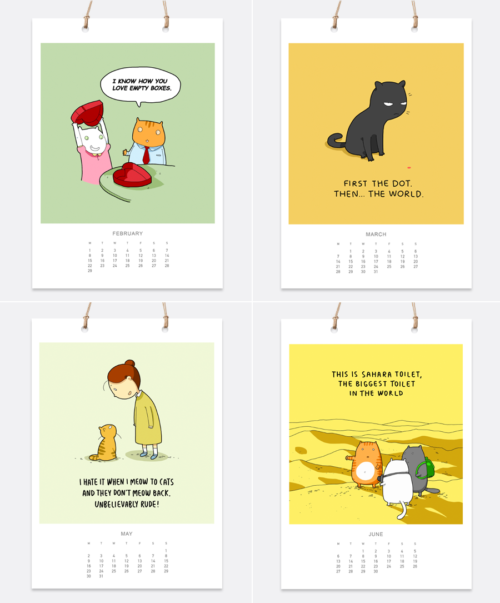 Must-Have Cat Calendars for 2016 | iHeartCats.com