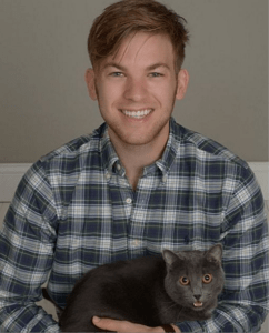 Man's Photo Shoot With Cat Looks 