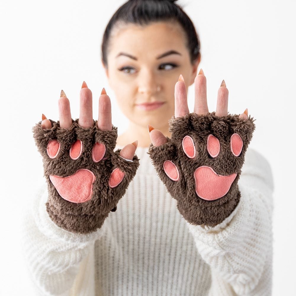 Special Offer! Giving Paws Warm & Fuzzy Gloves- Nightfall