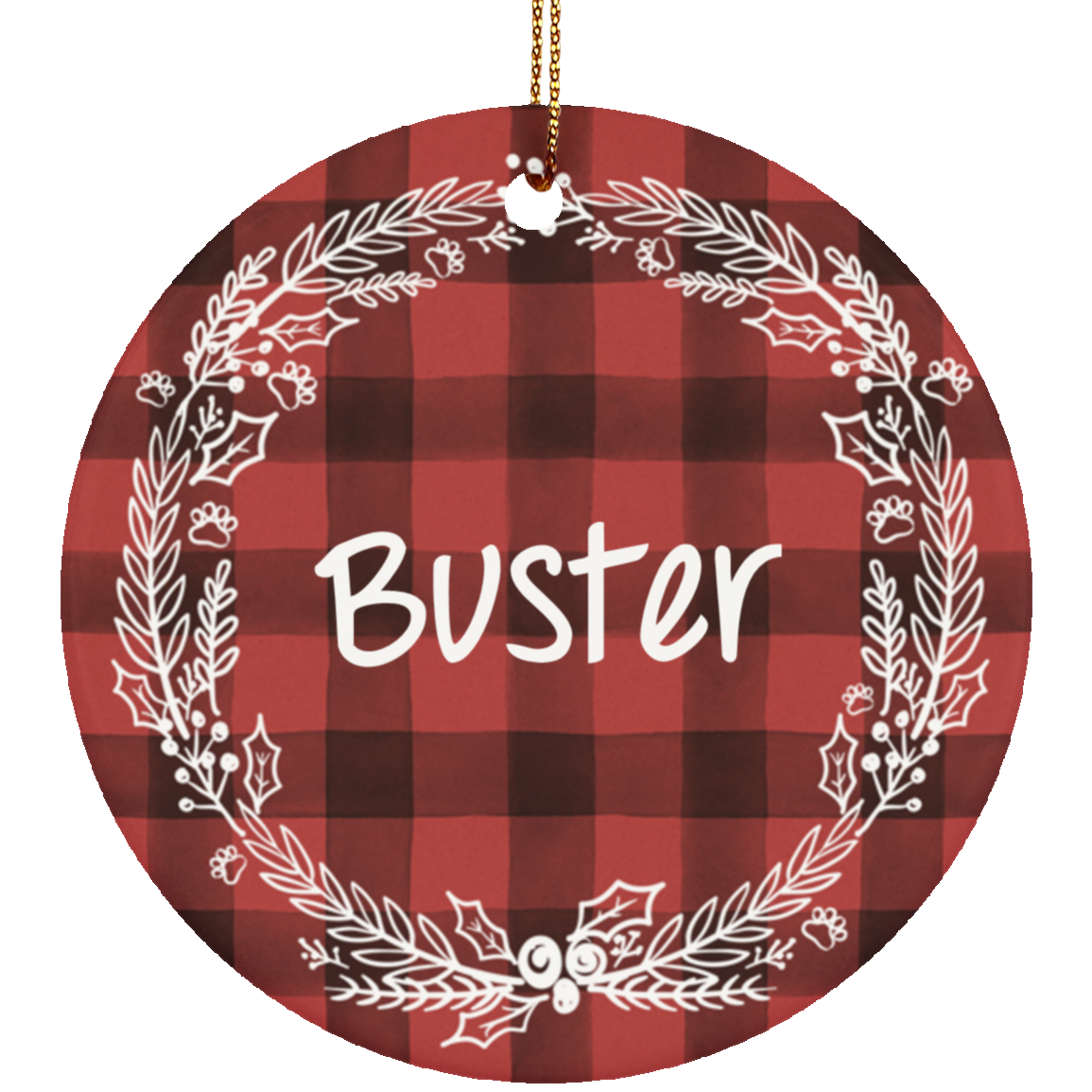 customizable holiday ornaments