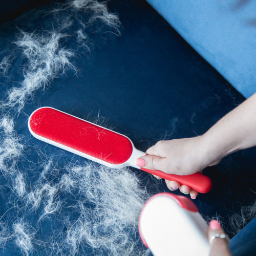 Fur-Eraser Miracle Self Cleaning Hair & Lint Remover Set