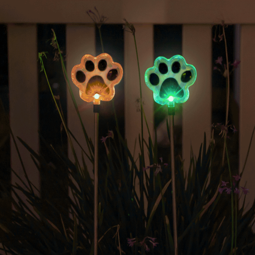 Pathway To My Heart 💕 Holiday Solar Garden Stake Lights - Set of 2