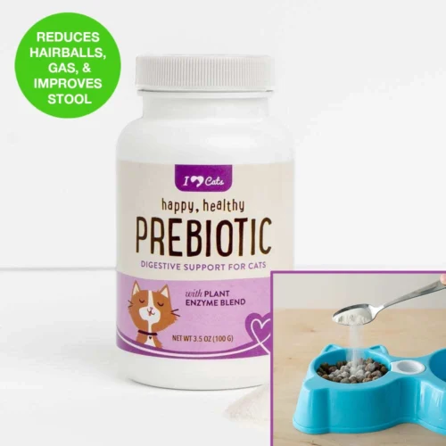 iHeartCats Prebiotic Digestive Support Supplement    DEAL 25% Off!