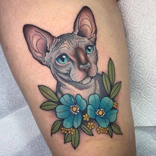 32 Majestic Cat Portrait Tattoos  Tattoodo