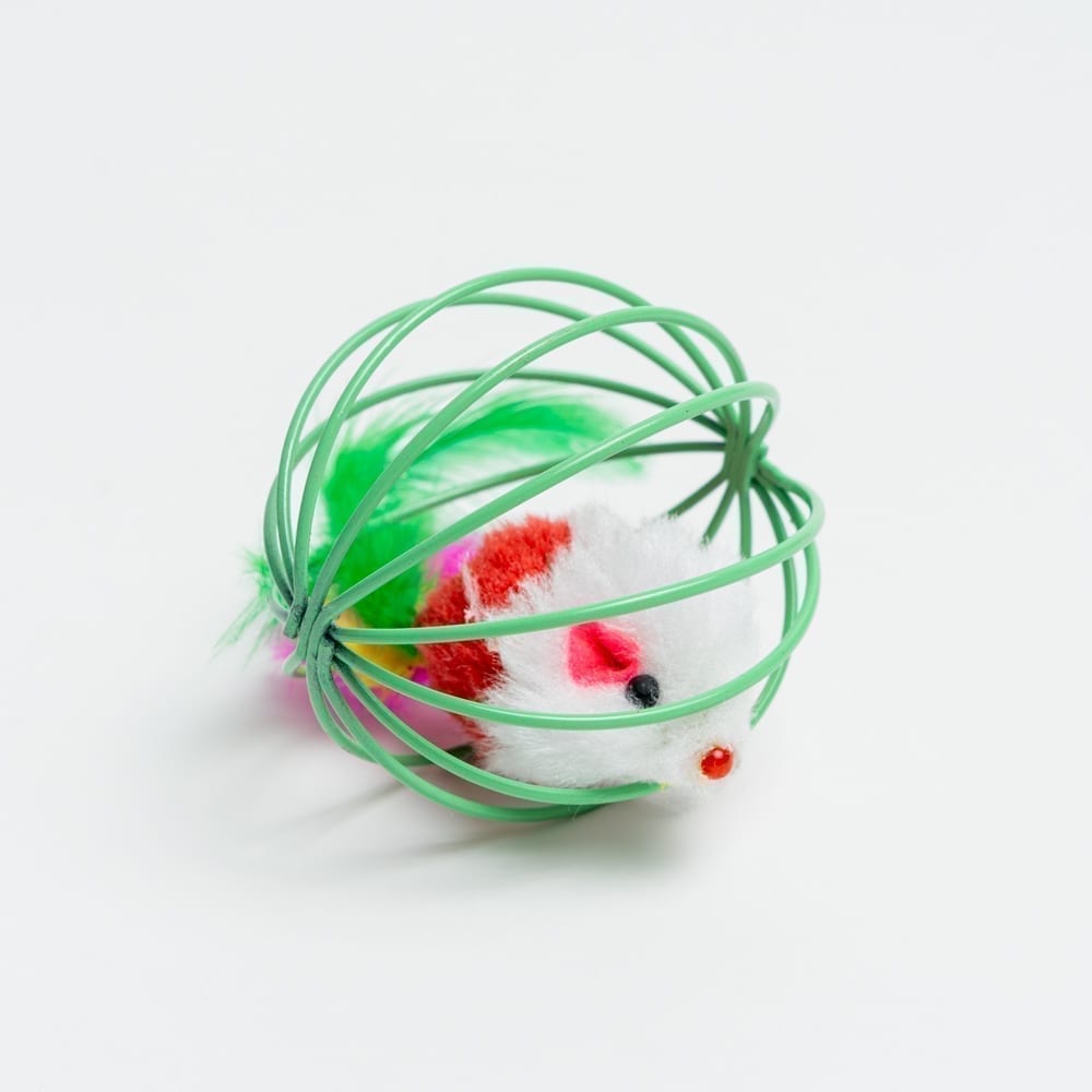 Roll'n Mouse Chaser Toy - Green