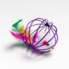 Roll'n Mouse Chaser Cat Toy- Purple Fun & Interactive for Your Kitty