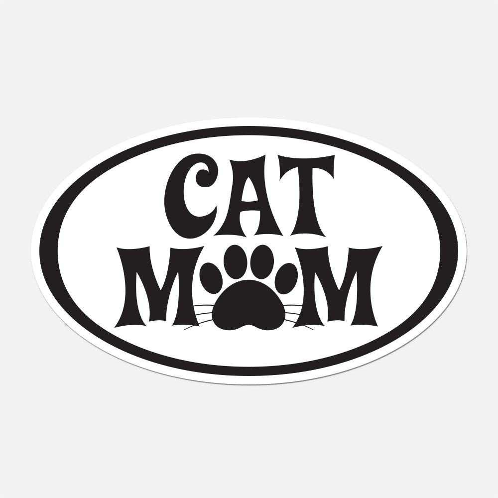 Cat Mom Furever &#x1f495 Car Magnet
