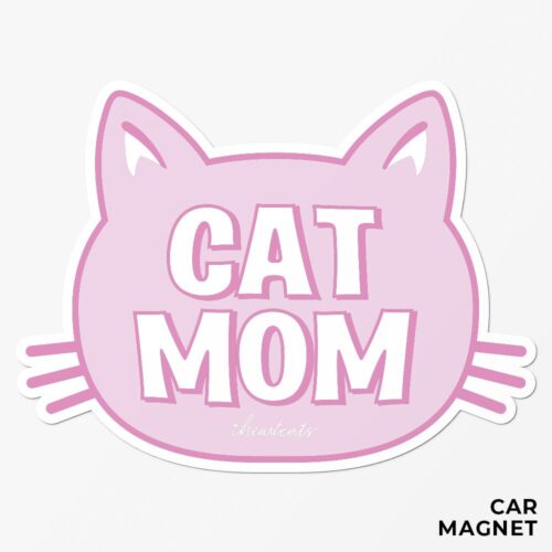 Special Offer! I'm A Cat Mom 💕 Car Magnet