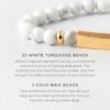 Paws & Reflect ‘Rescued’ Bracelet - White Turquoise - Image 4
