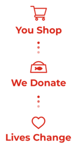 You Shop, We Donate, Lives Change