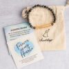 FREE! Paws & Reflect ‘Forever In My Heart ’ Bracelet - Tan Picture Stone - Image 4