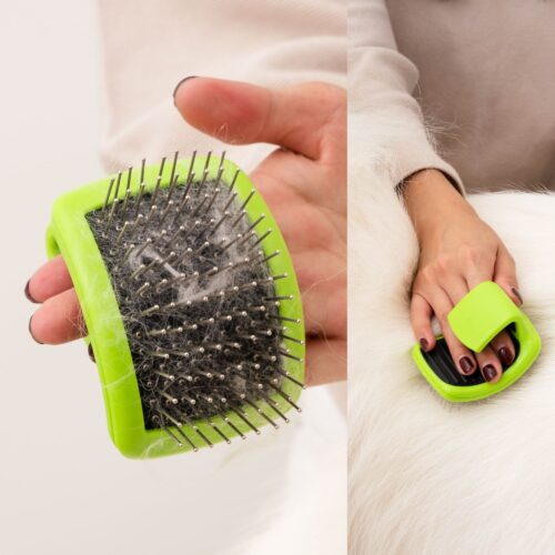 Grip-n-Groom Slip Resistant Brush- Thick Needle- LIMITED TIME OFFER 62% OFF!