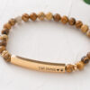 FREE ‘Cat Mom’ Bracelet - Tan Picture Stone