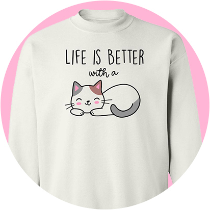  Sweatshirts For Cat Lovers Products