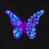 Love Butterfly Standard Tee Black - Image 2
