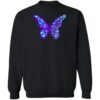 Love Butterfly Sweatshirt Black