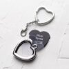 ‘Forever In My Heart’ Cat Memorial Photo Keychain Locket - Image 3