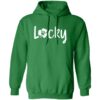 Lucky Paw Pullover Hoodie Green