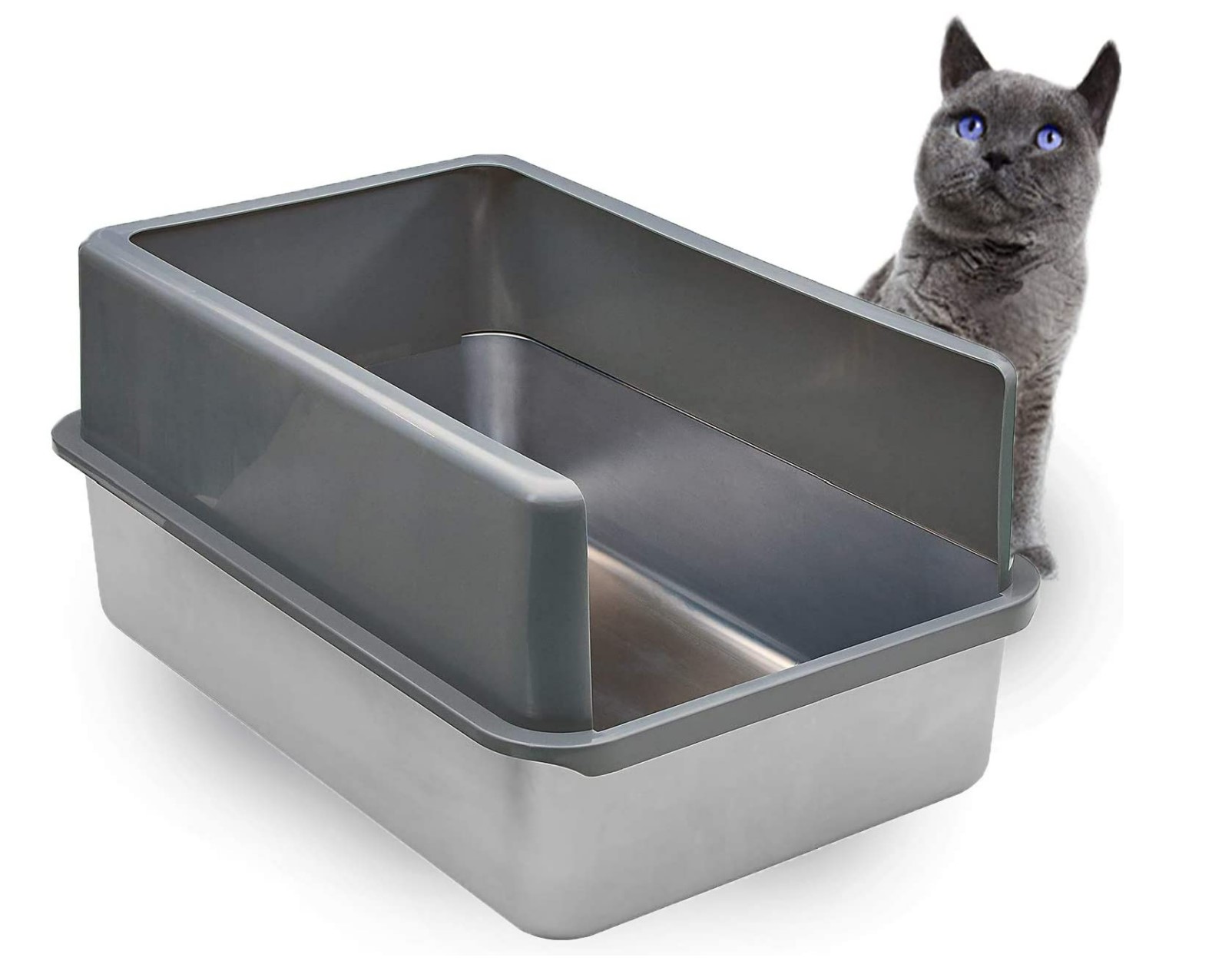 iPrimio Ultimate Stainless Steel Cat XL Litter Box