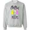Chillin' With My Peeps Sweatshirt Grey