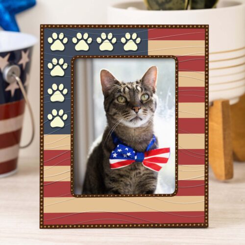 All American 🇺🇲  Kitty Photo Frame - 6"x 5" - Deal 64% Off!