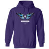 Safe & Together Watercolor Hoodie Purple