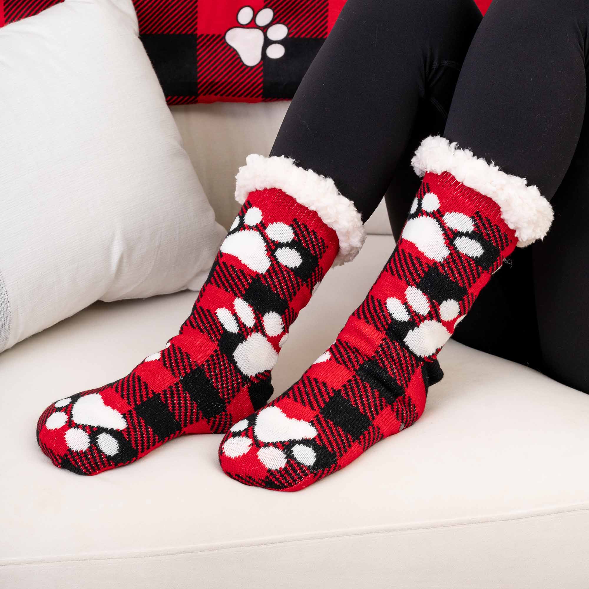 cat winter socks
