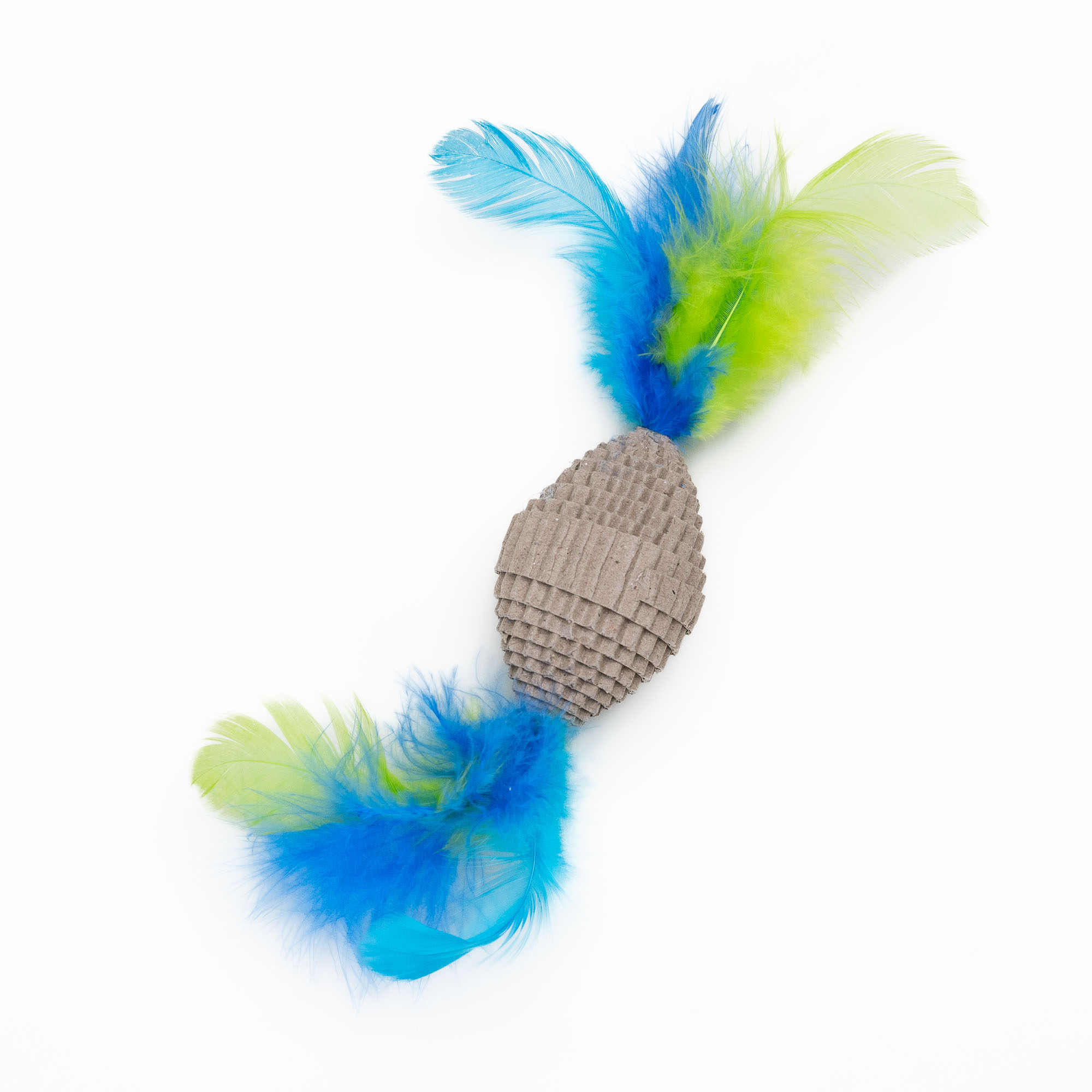 Diamond Fancy Feathers Scratch & Play Cat Toy