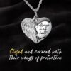 Always In My Heart With Openable Heart Memorial Cat Necklace - Image 14