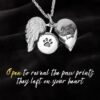 Always In My Heart With Openable Heart Memorial Cat Necklace - Image 12