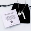 Forever In My Heart Memorial Cat Urn Necklace – Cherished Memorial Keepsake - Image 3