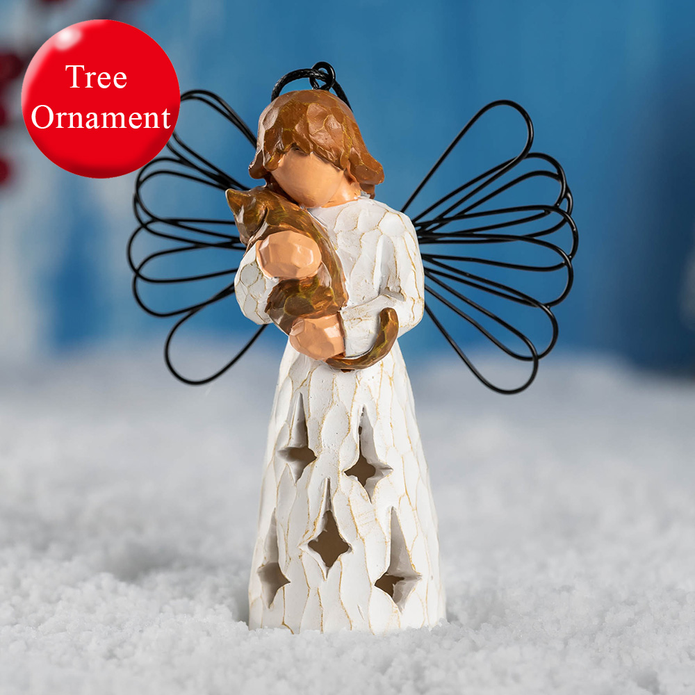 My Guardian Angel Memorial Cat Christmas Ornament- Deal 20%