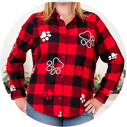 Flannel Shirt for Cat Lovers Products