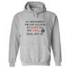 Adopt All The Cats Hoodie Grey