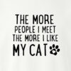 The More People I Meet Hoodie White - Image 2