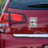 Free Rescue Love Repeat - Cat Car Magnet - Image 2