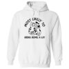 Most Likely To Bring Home A Cat Hoodie White