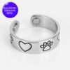 Fund 10 Meals and Get A FREE  Filled With Love Memorial Magnetic Therapy Ring - Image 2