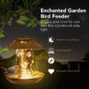 Feed 75 Shelter Cats for $50 and Receive Enchanted Garden Bird Feeder: Cat & Butterfly - Image 3