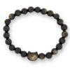 Second Chance Movement - Cat Chakra "Power of 23" Positive Energy Golden Obsidian Bracelet - Image 2
