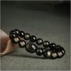 Second Chance Movement - Cat Chakra "Power of 23" Positive Energy Golden Obsidian Bracelet - Image 5
