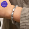 FREE Magnetic Heart & Paw Ring When You Buy A Filled With Love Memorial Magnetic Therapy Bracelet! - Image 5