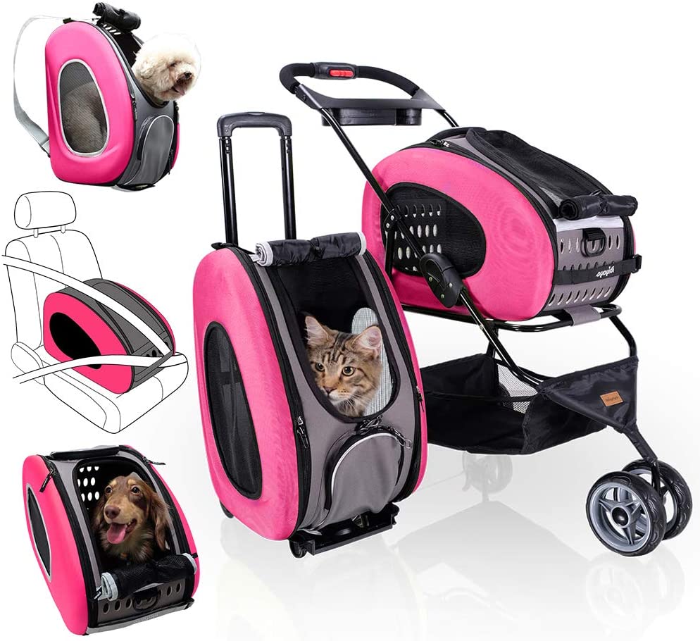 5. Ibiyaya 5-in-1 Pet Carrier with Backpack