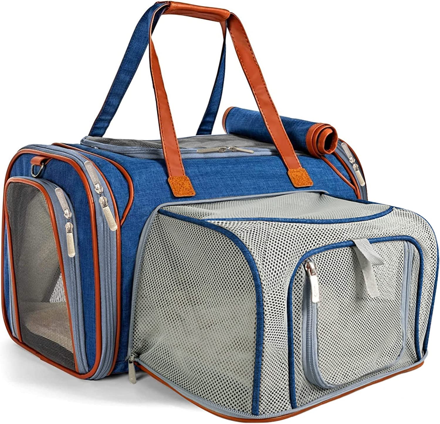 4. Mr. Peanut's Expandable Airline Approved Cat Carrier