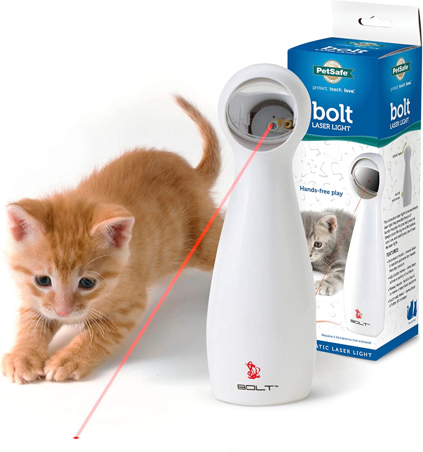 Two Speed Modes For Cat Toys, Three In One Automatic Interactive