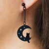 Purrfect Start -I Love You To the Moon and Back Cat Earrings- Saving The Tiniest Of Lives