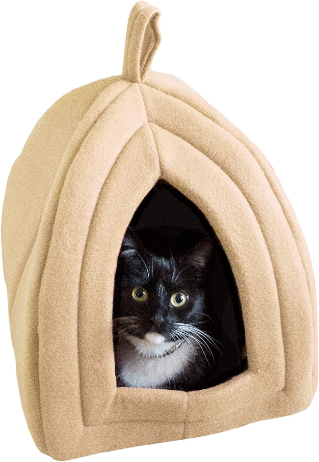 8. Petmaker Cat House with Removable Foam Cushion