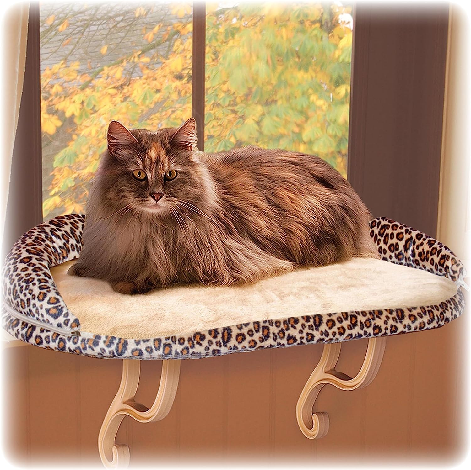 7. K&H Pet Products Deluxe Kitty Window Sill Bed